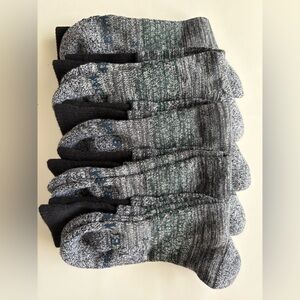 Bombas Man Crew Socks (5 Pairs) Size: L